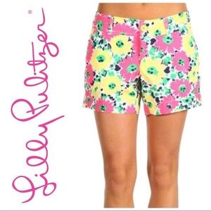 Lily Pulitzer Doodle bug daisy shorts